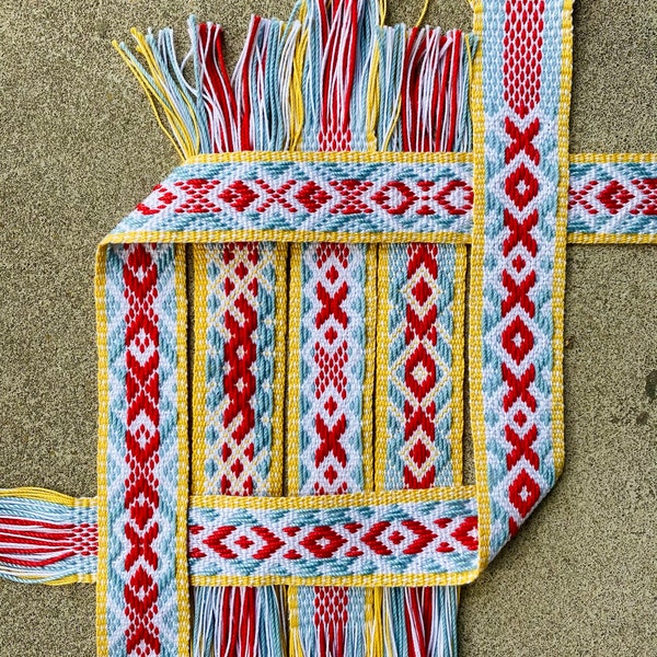 Baltic Style Weaving on the Inkle Loom - Etsy