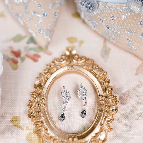 Flat Lay Prop Small Gold Frame for Wedding Styling, Replica of Antique ...