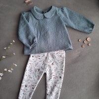 Baby Blouse PDF Sewing Pattern – Instant Download – Peter Pan Collar ...