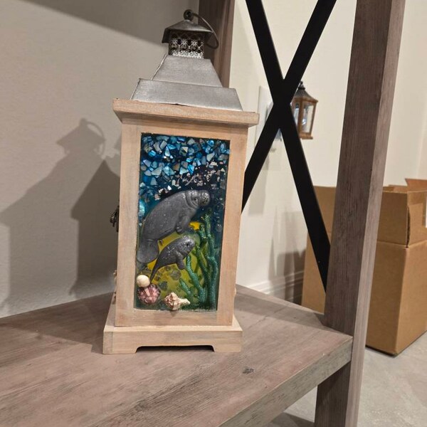 Sailboat in a Sea Shell Beach Coastal Ocean Decoration Ornament, Beach