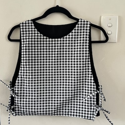 Criss Cross Halter Top Sewing Pattern, Very Easy Y2K Multi-way Wrap Top ...