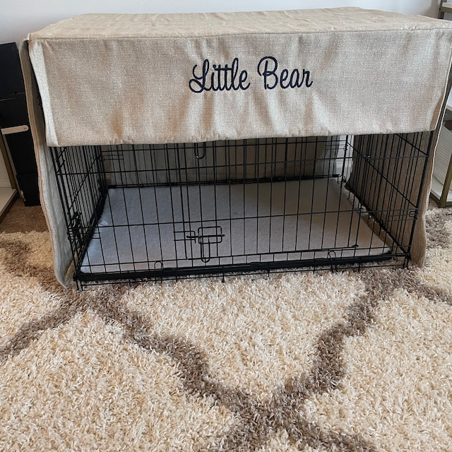 Lunarable Reptile Dog Crate Cover, Scale Pattern Abstract Nature In