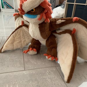 縫製パターン PDF ドラゴンぬいぐるみ - クラウドジャンパー ストーム