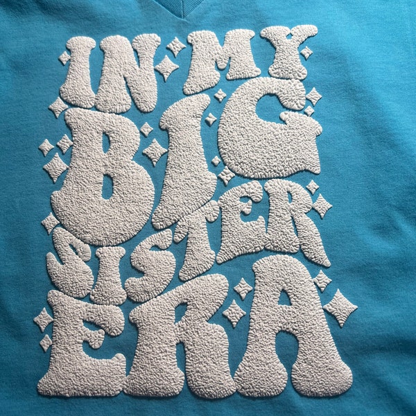 Big Sister SVG | in My Big Sister Era Shirt Design | Retro Baby ...