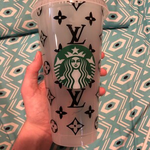 Download Bad Bunny Logo Starbucks Cup | Etsy