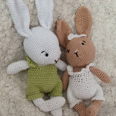 Cotton My Little Rabbit: Amigurumi Crochet Pattern - Etsy