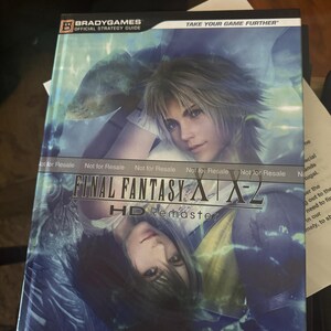 Final Fantasy X|X-2 HD Remaster - Bradygames Official Strategy