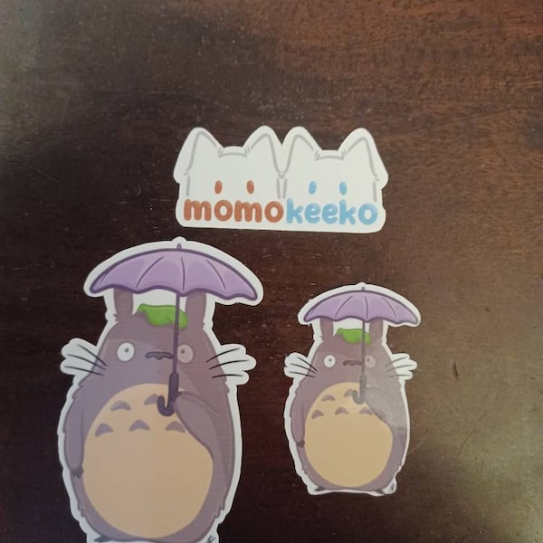 Totoro Trio Sticker - Etsy