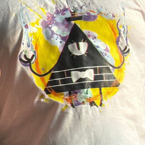 Gravity Falls Shirt, Bill Cipher Art T-shirt, Gravity Falls Gift ...