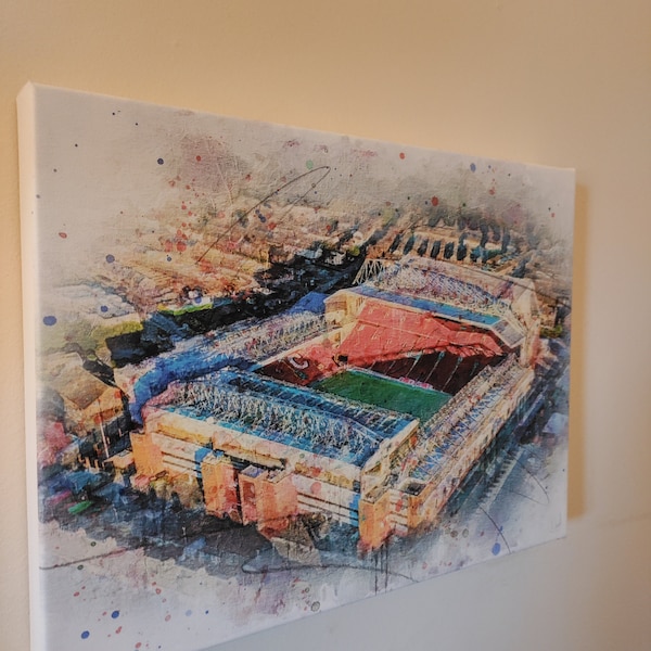 West Bromwich Albion Retro Art Print / the Hawthorns Art Print / West ...