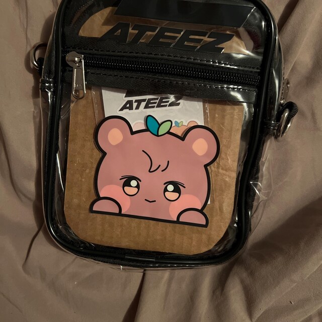 ATEEZ エイティーズ ショルダーバッグ ATEEZ ANITEEZ TOUR 2025 Inspired Transparent Two-pocket