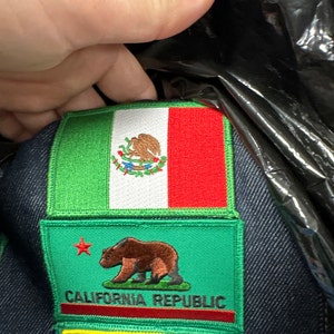 Mexico Patch - Mexican Flag, Baja California, Caribbean 3.5
