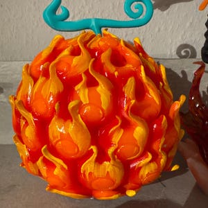 ONEPIECE   悪魔の実　メラメラの実　エース　サボスタチューフィギュア アニメ 悪魔の実 エース サボ メラメラの実 - Etsy 日本