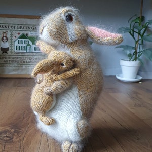 Dutch Rabbit KNITTING PATTERN | Etsy UK