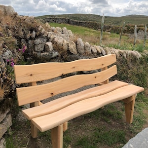 Rustic Garden Bench - Etsy