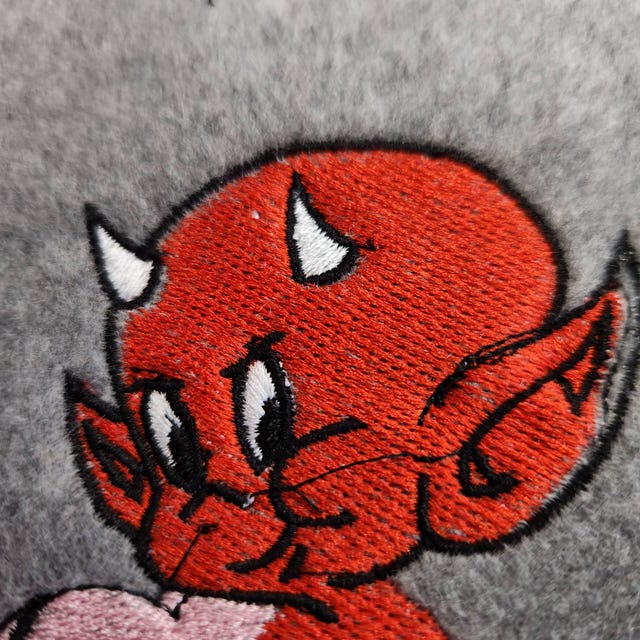 Hot Stuff Little Devil Embroidery File - Etsy