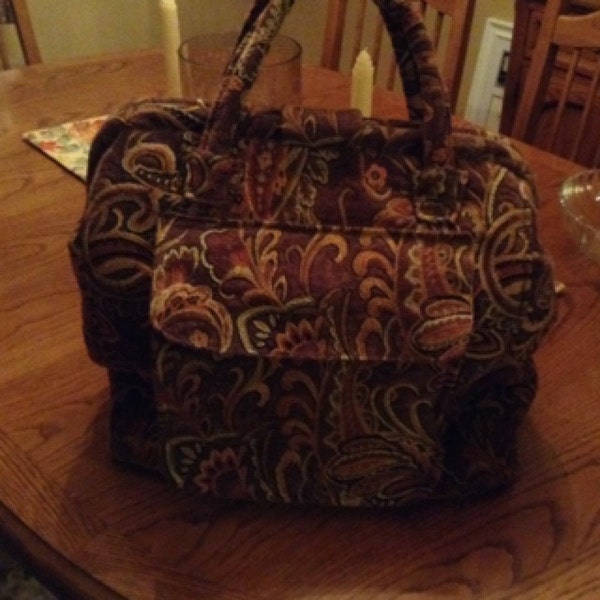Spring Loaded Purse PATTERN for Carpet Bag Victorian Shabby Chic Mary Poppins Style Fitting ...