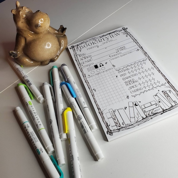 Book Review Notepad | 5