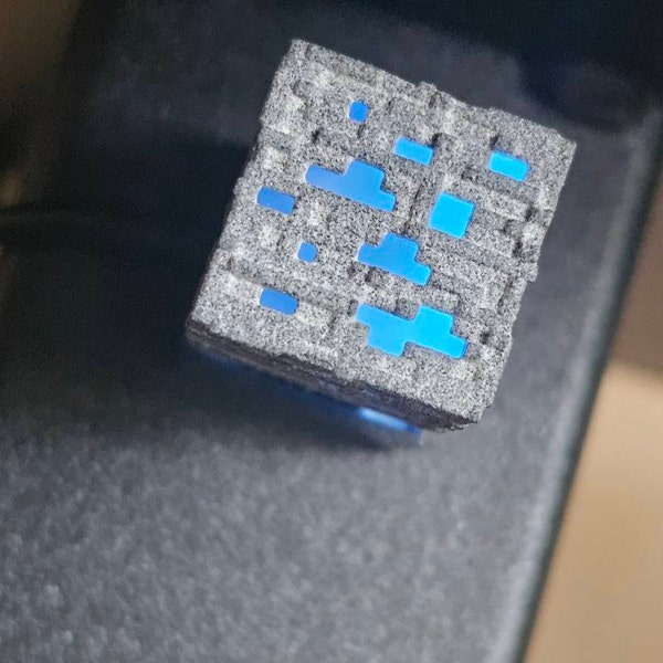 Minecraft Ore Keycap, Diamond, Redstone, Gold, Artisan Keycap - Etsy