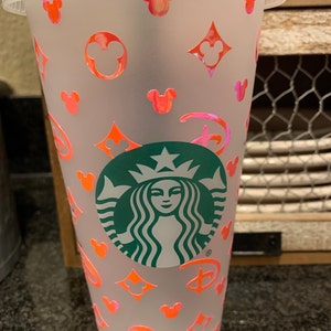 Download SEAMLESS Disney LV STARBUCKS Wrap Pre-sized for Starbucks ...