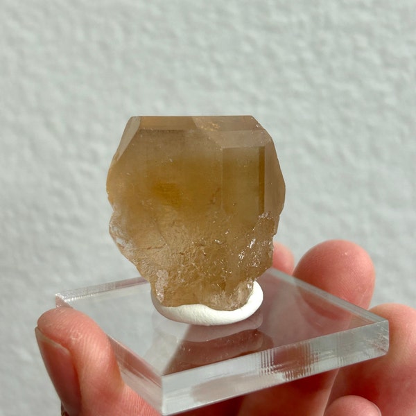Natural Pink Colour V Shape Kunzite Crystal With Albite Specimen From ...