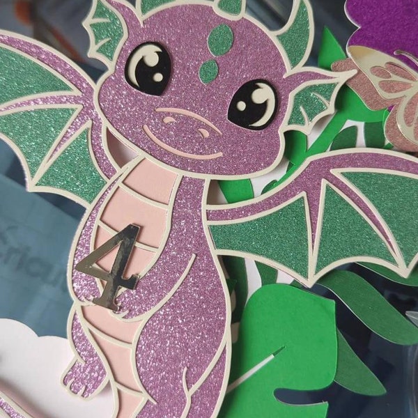 Cute Dragon SVG | Fantasy SVG | Kids Dragon | Flying Dragon SVG ...