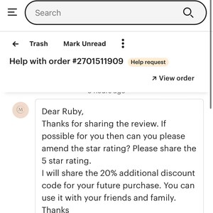 Ruby added a photo of their purchase
