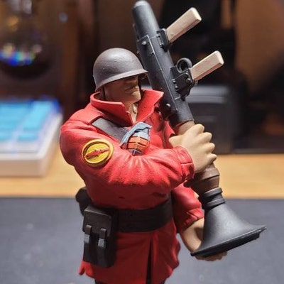 Team Fortress 2 Heavy Action Figure/model 3D Resin Print - Etsy