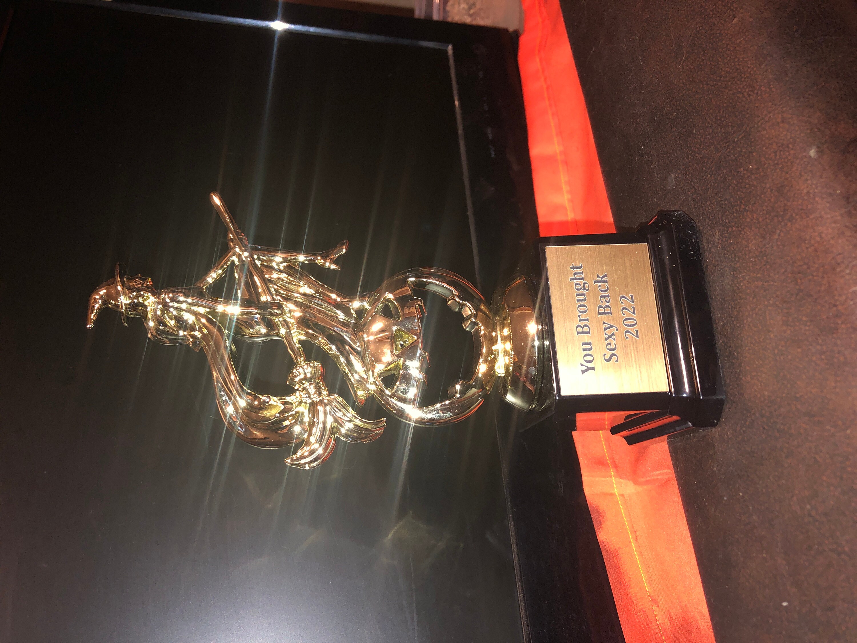 Halloween Trophy Costume Party Prize Free Engraving Halloween Party Favor