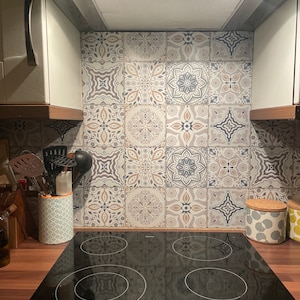 24 Bathroom Tile Stickers Tiles transfers kitchen wall tiles | Etsy