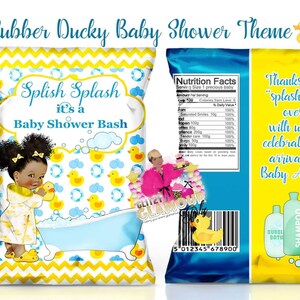 Rubber Ducky Bath Time Bathrobe Duck Yellow Baby Girl 3 Skin | Etsy