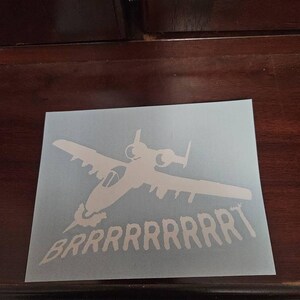 A-10 サンダーボルト II パイロット ファイアリング BRRRT クルー
