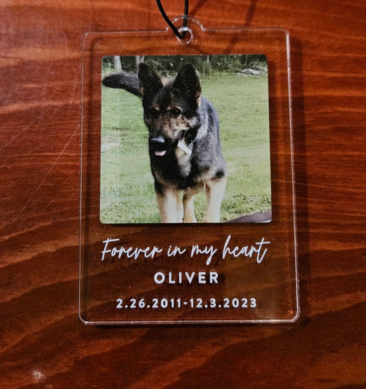 🎁Buy 2 FREE SHIPPING🎁Personalized Photo Ornament, Custom Ornament, Drive Safe, Friendship Best Friends, Couples Gift for Her/Him