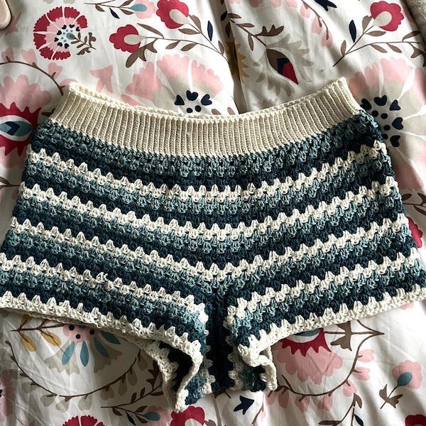 Paige Crochet Beach Short Black