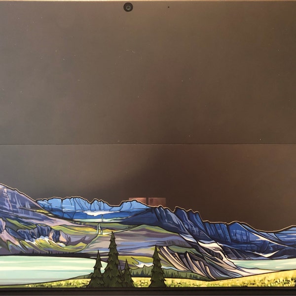 Glacier National Park Infinity Sticker - Etsy