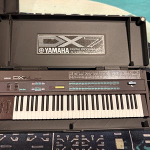 Miniature Yamaha DX7 FM Synthesizer: 1/6 Scale Collectible With