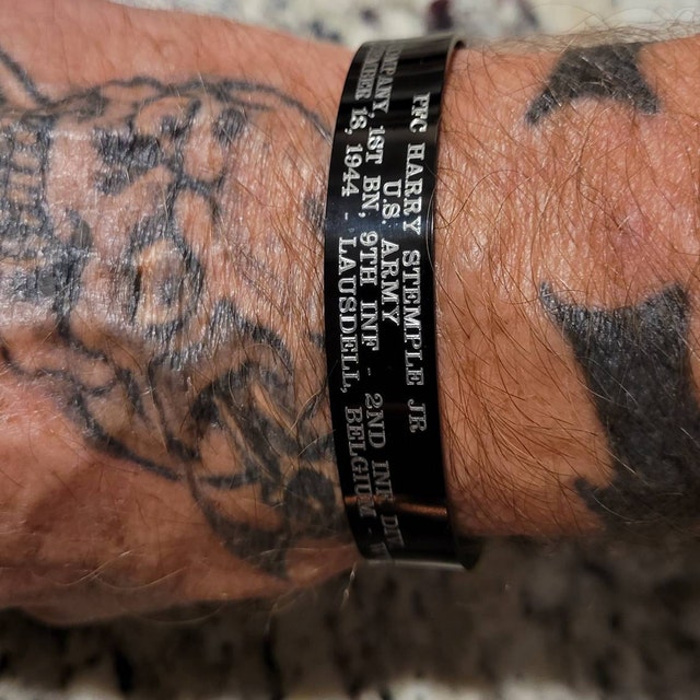 Military Memorial Bracelet - Etsy Military Memorial Bracelet - Etsy