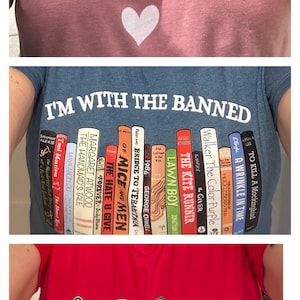 Vote Shirt, Banned Books Shirt, Reproductive Rights Tee, BLM Shirts