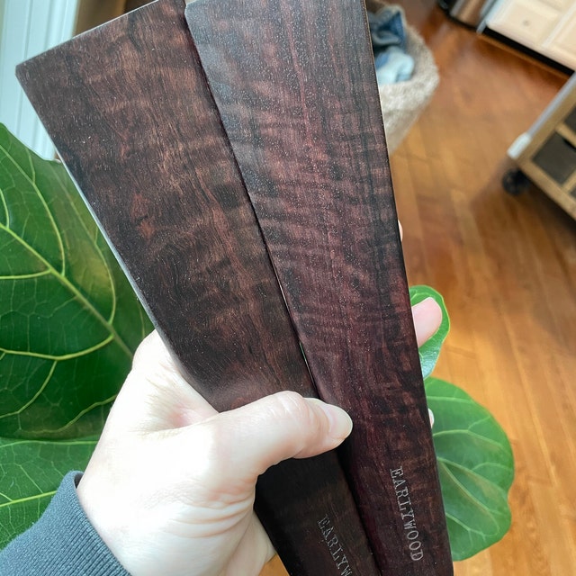 Hinoki - spatula narrow – The Wax Apple