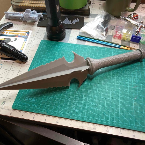 MK Scorpion Inspired Kunai - 3D Printable STL Model (dlgltal DOWNLOAD