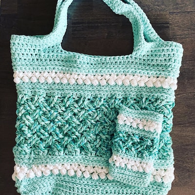 My Michelle Tote Set Pattern PDF Download Crochet Market Bag - Etsy