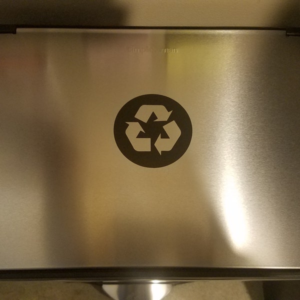 Set of Recycle/trash/compost Decals - Etsy