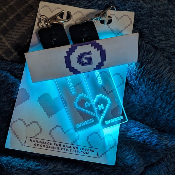 Custom Camo Nametag LED Keychain Personalized COD Military Theme