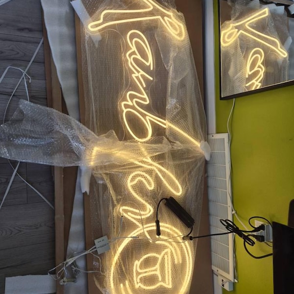 Custom 3D LED Backlit Business Logo Sign | Professional Office ...