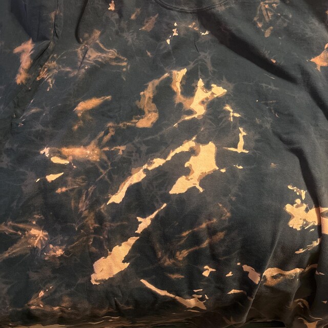 Black Bleach Dye T-shirt - Bleach Dye Shirt- Bleached Shirt Black Bleach Dye T-shirt - Bleach Dye Shirt- Bleached Shirt