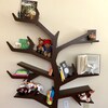 Shelf-tree, Tree Bookcase, Tree Bookshelves, Interior, Hand MADE, Book ...