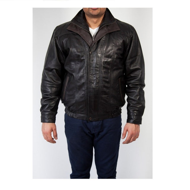 type A-2”羊革“ double collar“bomber jacket iap_640x640.