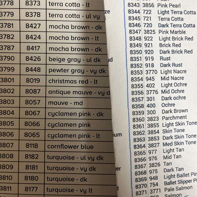 PRINTABLE PDF Diamond Dotz to DMC - Iap 400x400.4493690617 Ilom37ev 
