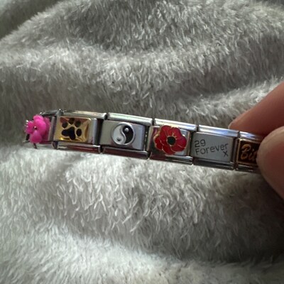 Stylysh Charms Zodiac Birthday Enamel 9mm Link Fits Traditional Classic - Foto 4