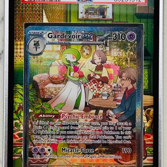Gardevoir EX SAR Custom Pokemon Graded Display Case - Etsy Gardevoir EX SAR Custom Pokemon Graded Display Case - Etsy